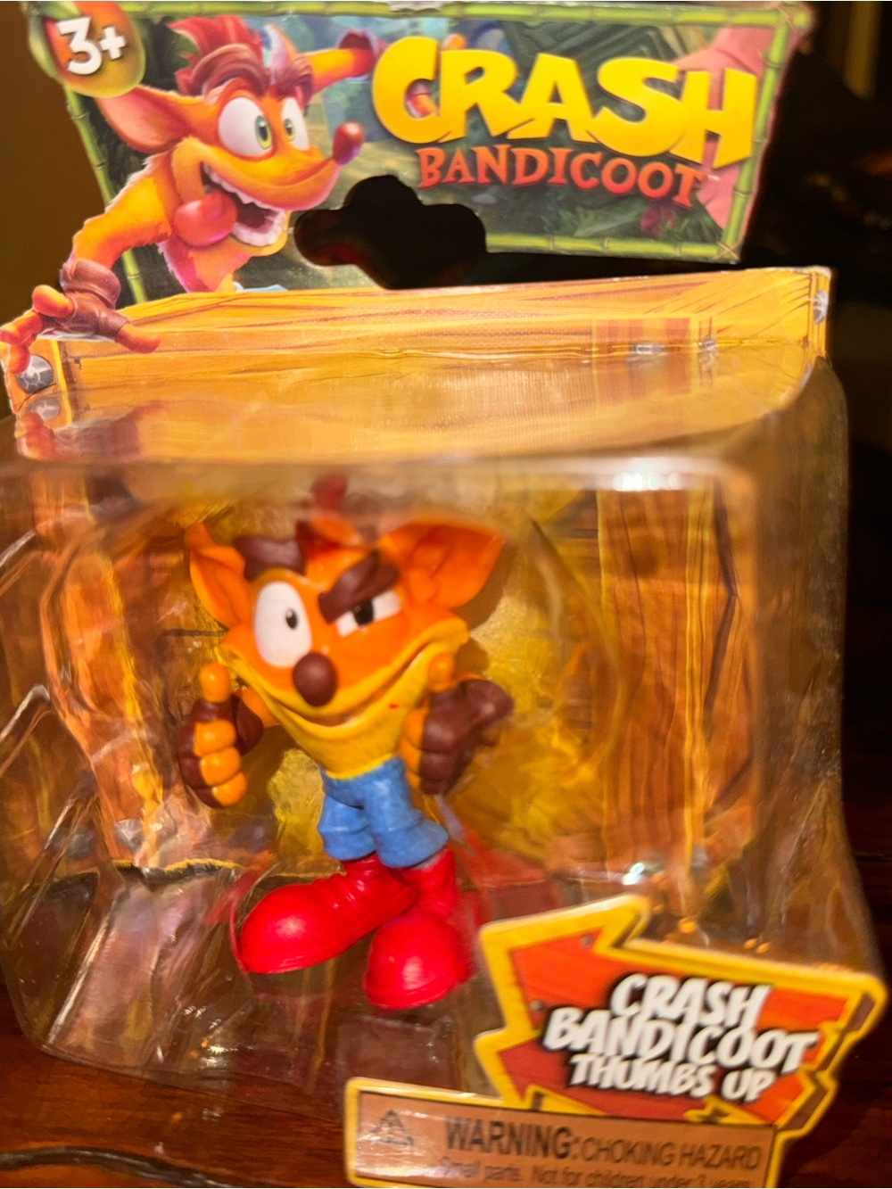 Brand new in box Crash Bandicoot Figure